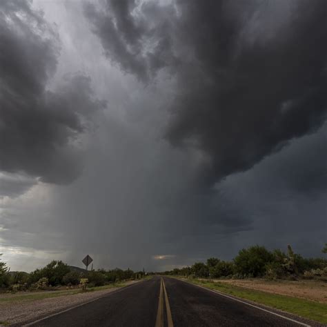 Driving conditions in arizona change rapidly during monsoon season 1