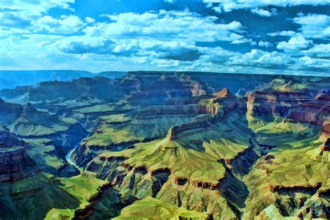 Grand Canyon - Mohave Point Photograph by Allen Beatty - Fine Art America