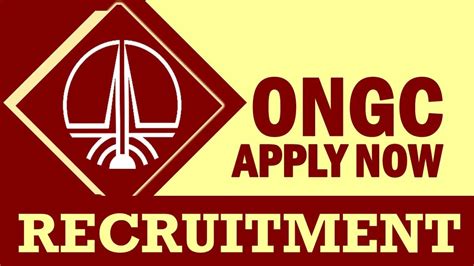 Ongc Recruitment Notification Out Check Posts Age Salary