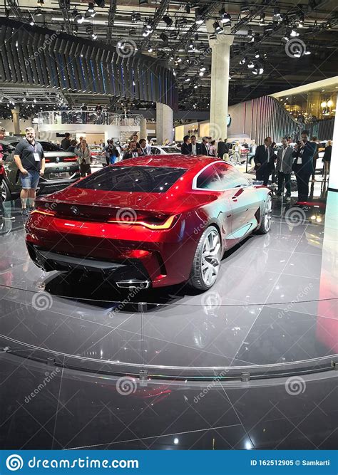 Frankfurt Alemania Concepto Bmw Iaa Imagen Editorial