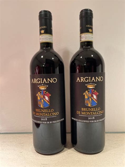 2018 Argiano Brunello Di Montalcino DOCG 2 Bottles 0 75L Catawiki