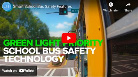 Video V X School Bus Priority Pilot Results Traffic Technology Today