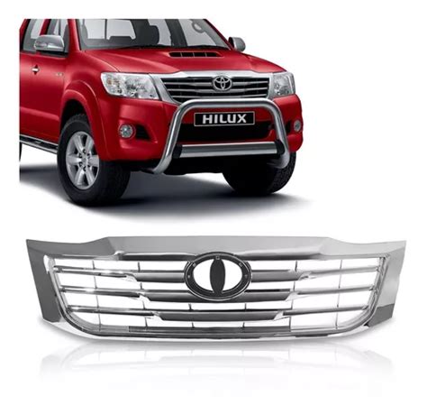 Grade Hilux Srv 2012 2013 2014 2015 Cromada Frete grátis