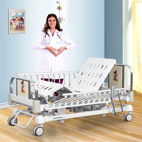 Ct K Saikang Cartoon Function Medical Baby Crib Adjustable Electric