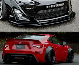 Liberty Walk Lb Nation Works Wide Lip Spoiler Lip Kit Frp Body Kits