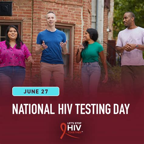 National Hiv Testing Day Awareness Days Resource Library Hiv Aids Artofit