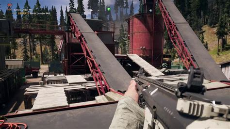 Far Cry 5 Baron Lumber Mill Gameplay Walkthrough Main Story