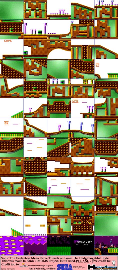 Spring Yard Zone Tiles In 8 Bit Stylenow Png By Hidrogeniuns On