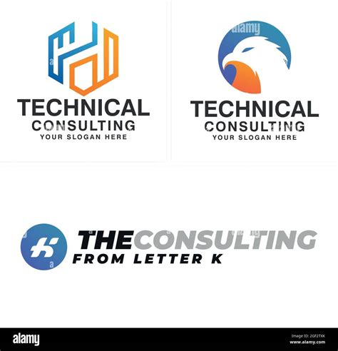 Technology Web App Service Consulting Business Technical Logo Design