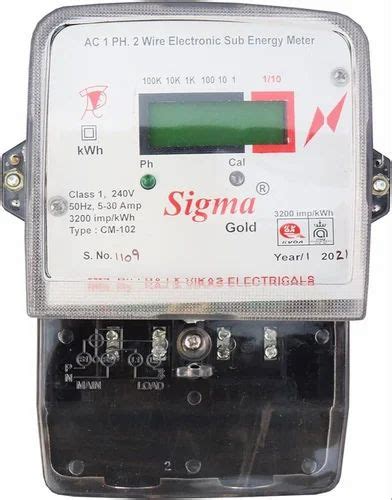 Digital Energy Meter at best price in Secunderabad by Allwin ...