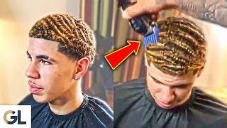 Lamelo Ball Haircut Back View