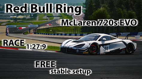 Acc Mclaren S Evo Red Bull Ring Free Stable Race Setup