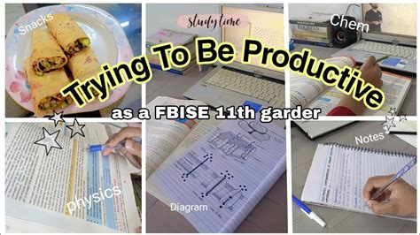 A Productive Day In My Life Study Vlog Fbise Grader Study Tips