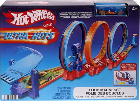 HOT WHEELS HPX ZESTAW TORÓW POTRÓJNA PĘTLA ULTRA HOT autko Cena