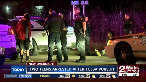 Two Teenagers Arrested After Chase With Tpd