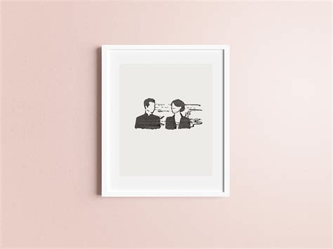 Fleabag Print Wall Art Line Art Fleabag Hot Priest It Will Pass Fleabag Minimal Line