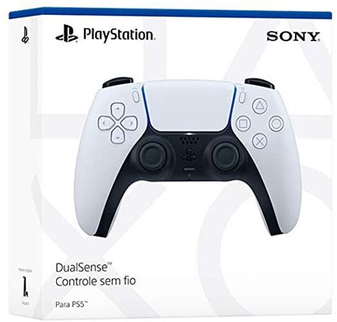 Controle Dualsense Ps Branco Sony Xongeek Xongeek O Melhor Em