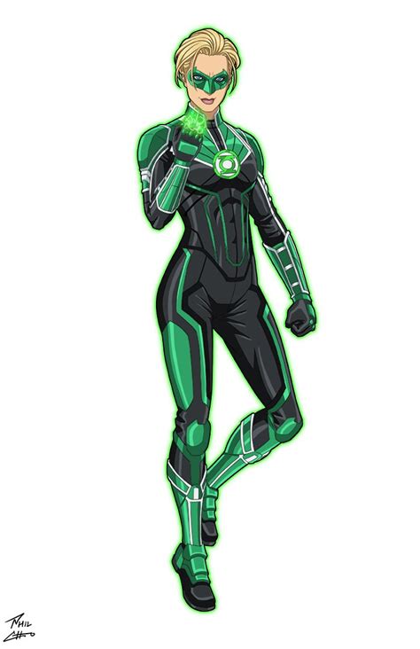 Green Lantern Carol Danvers — Phil Cho