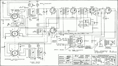 Vintage Radio Schematic Symbols