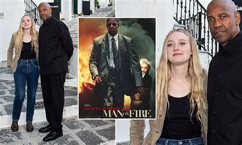 Dakota Fanning And Denzel Washington Reunite At Equalizer Photo Call