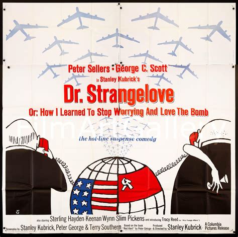 Dr. Strangelove Vintage Stanley Kubrick Movie Poster