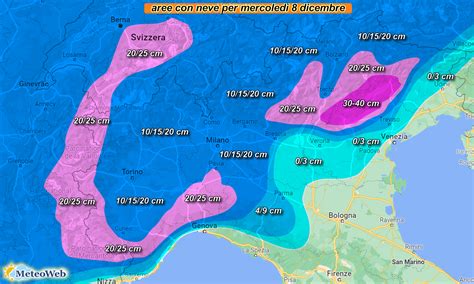 Previsioni Meteo Festa Dell Immacolata Imbiancata Bufere Di Neve Fino