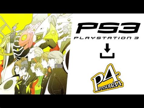 PERSONA 4 - PS3 PKG PT-BR - YouTube