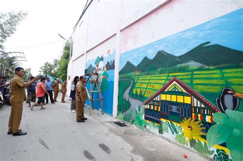 Festival Mural Lamdingin Untuk Keindahan Kota Banda Aceh Waspada Aceh