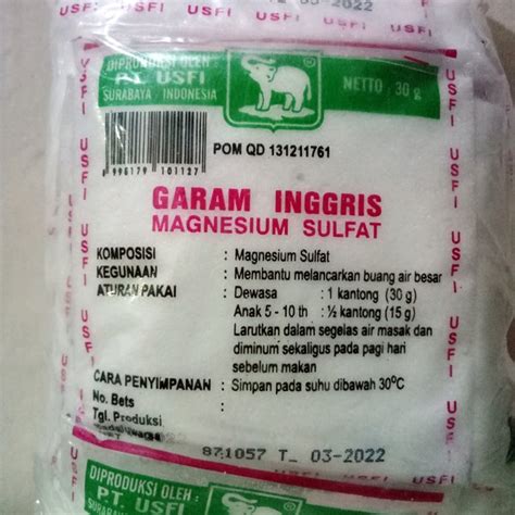 Jual Garam Inggris Cap Gajah Di Lapak Laksana Tunggal Bukalapak