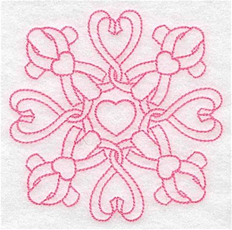 Hearts And Crosses Machine Embroidery Design Embroidery Library At