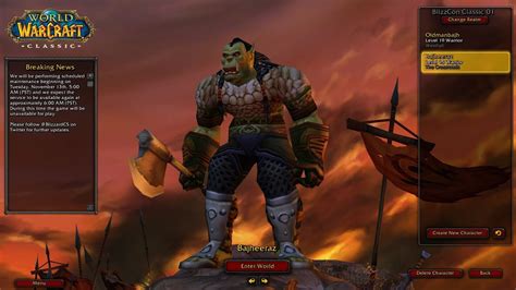 Bajheera Classic Wow Horde Warrior Leveling Adventures Part