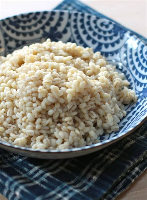 How To Cook Hulled Barley In A Rice Cooker Foodrecipestory