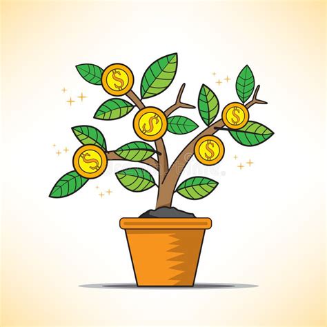 Grow money stock illustration. Illustration of income - 29197164