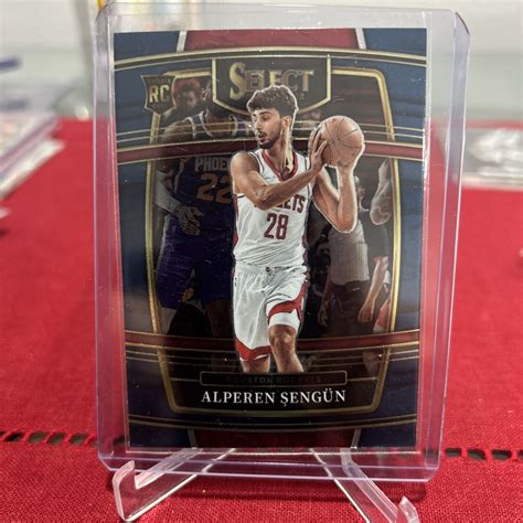 2021 22 Panini Select 19 Alperen Sengun Rookie Card RC Houston Rockets