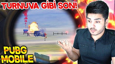 TURNUVA MAÇI GİBİ BİR SON ft Ersin Yekin PUBG Mobile YouTube