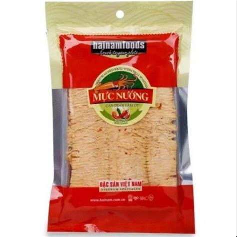 MỰC NƯỚNG CÁN DUỖI TẨM ỚT 60G – BON GROCER