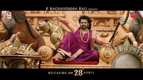 New Saahore Baahubali 2 Video Song Promo Hd Youtube