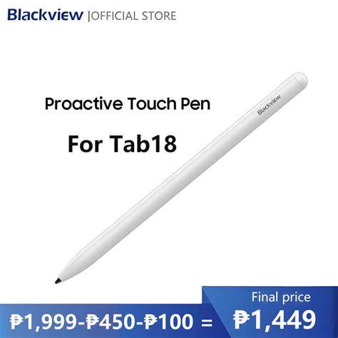 Blackview Magnetic Stylus Pen For Tab Only Shopee Philippines