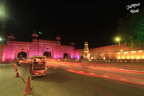 Have You Witnessed The Beautiful City Of Jaipur At Night Explore It On