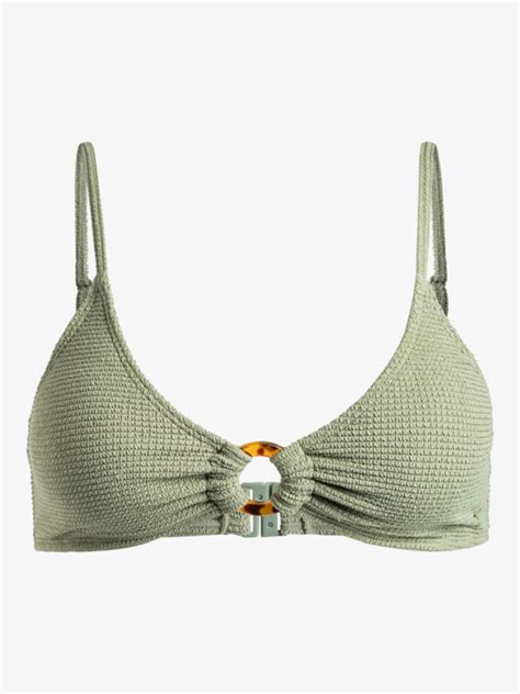 Essaouira Medium Coverage Bikini Top For Women Roxy