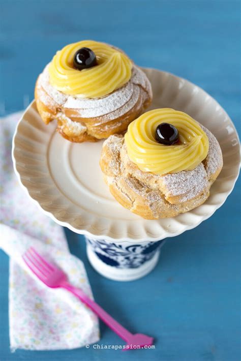 Zeppole Di San Giuseppe Al Forno Chiarapassion