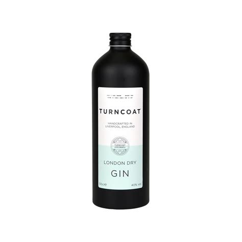 Turncoat Distillery London Dry Gin 50cl Twelve Green Bottles Wine