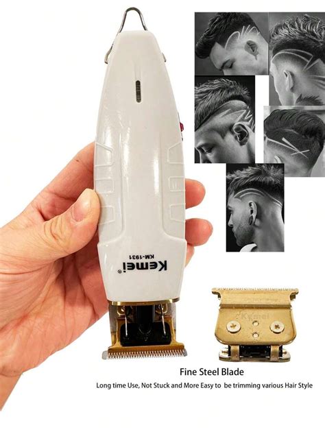 Kemei Kemei Brand KM 1931 Electric Hair Trimmer 0mm Gapped Carving Head