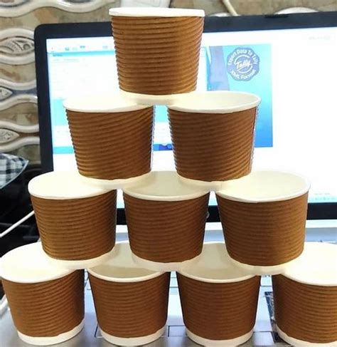 150 Ml Ripple Paper Cup At Rs 1 65 Piece Ripple Paper Cup In Mumbai