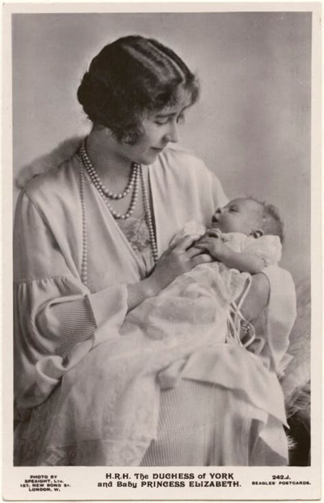 Npg X193261 Hrh The Duchess Of York And Baby Princess Elizabeth