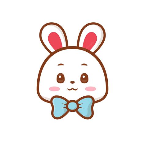 Free Vector Watercolor Fluffy Bunny With Bow Tie Holding Big Carrot