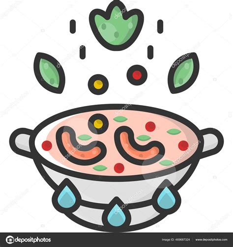 Cooking Cooking Pot Hot Icon Filled Outline Style Stock Vector By Iconfinder 469687324