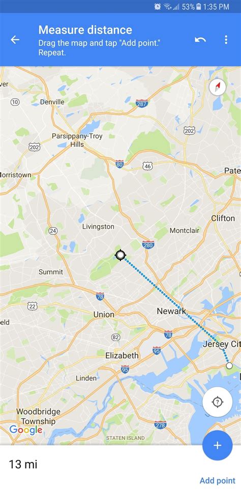 Calculate Distance Between Two Points Google Maps - Tourist Map