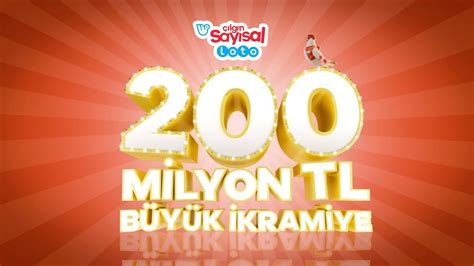 Çılgın Sayısal Loto dan 200 Milyon TL yi aşan büyük ikramiye YouTube