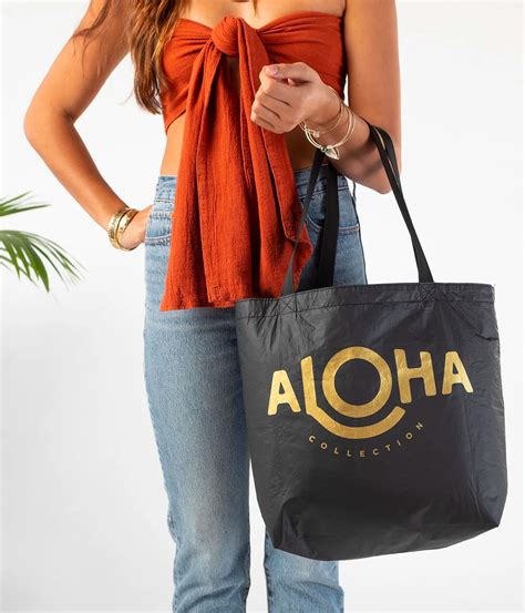 Aloha Lanai Omkeerbare Tote Bag Aloha Collection Fresh Waves